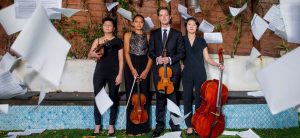 The Argus Quartet: Clara Kim, Dana Kelley, Jason Issokson, Joann Whang