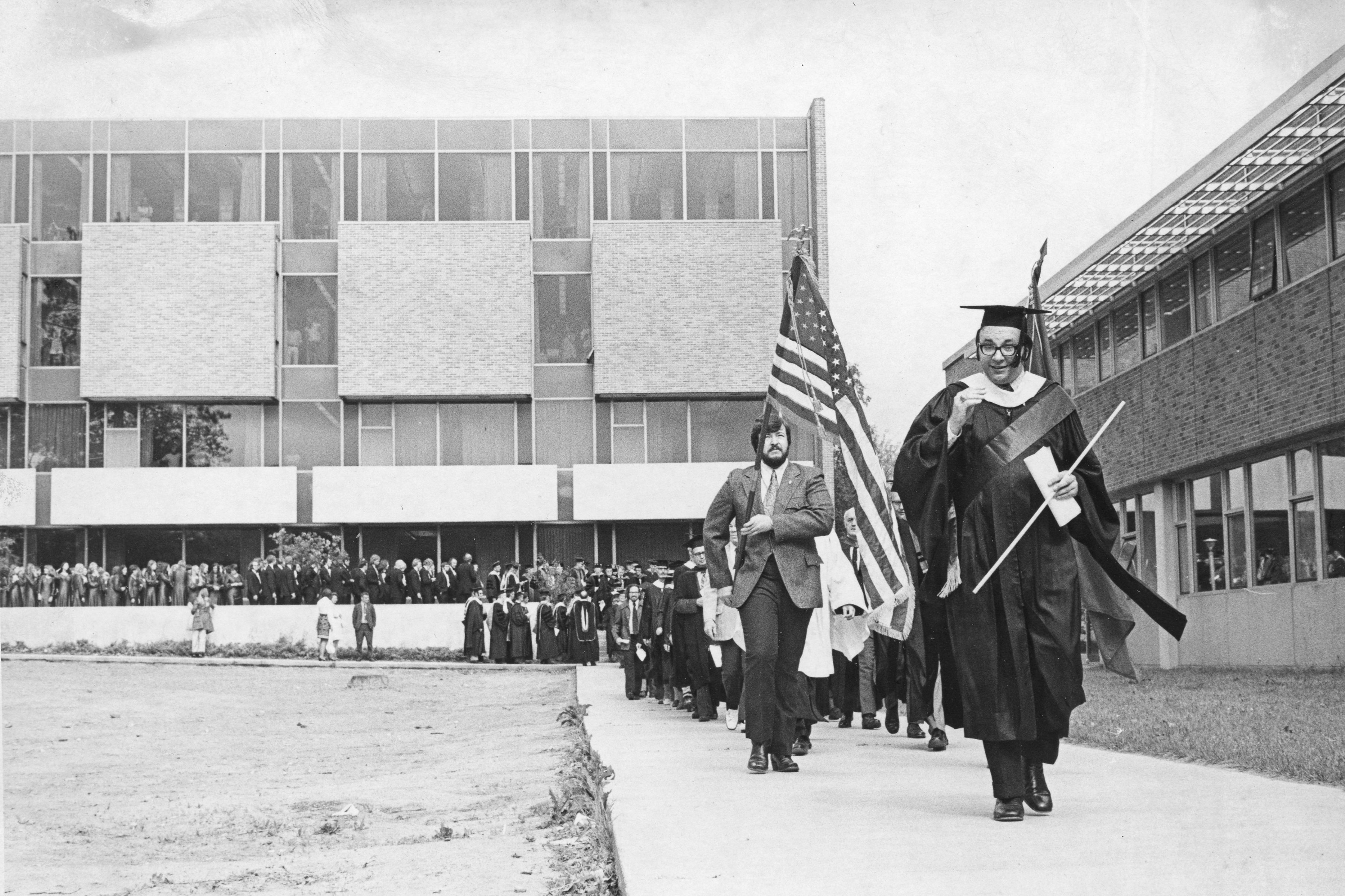 Hagg-Sauer Dedication Ceremony, 1973