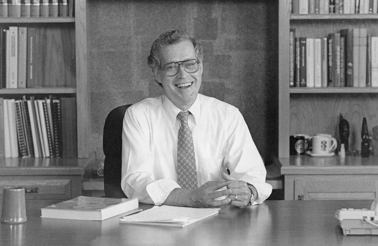 President Leslie C. Duly, 1990-93.