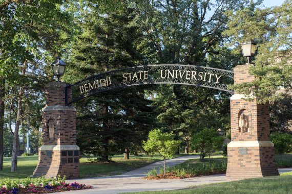 Bemidji State University arch