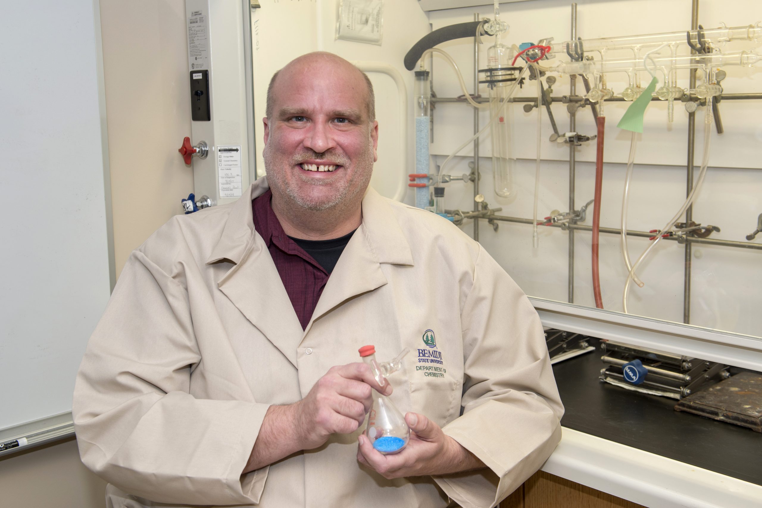 Dr. Keith Marek, Chemistry professor at Bemidji State University