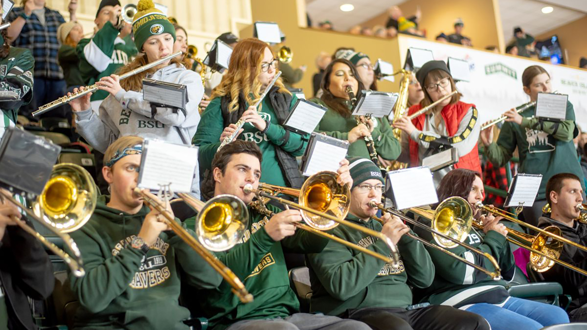 BSU pep band