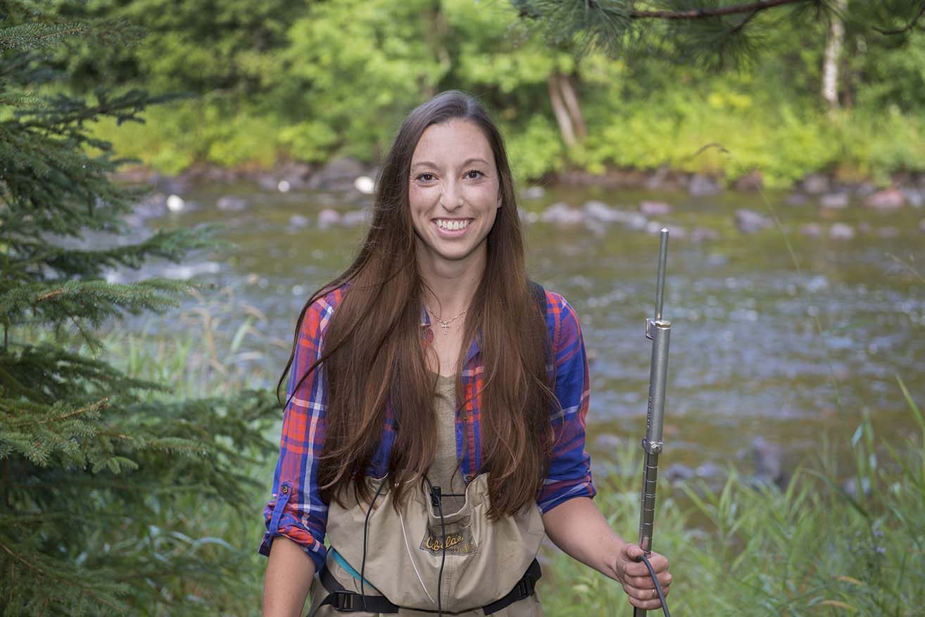 Grad student conducts a two-year study along the North Shore of Lake Superior.