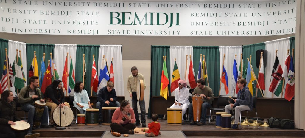 Festival of Nation Celebration with students playing instruments