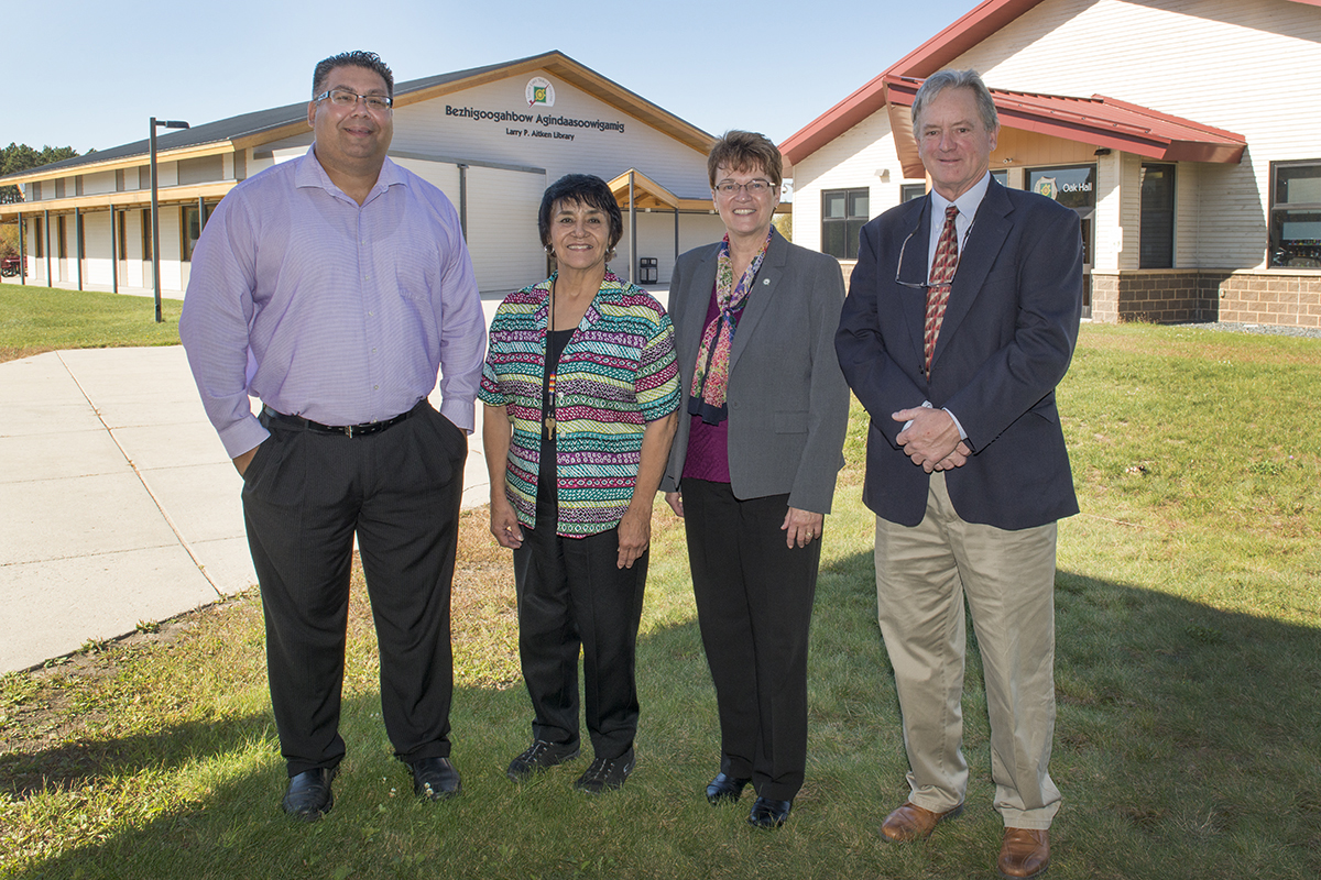 Gallery: President Hensrud and BSU Administrators Tour Leech Lake Tribal College