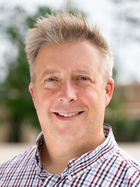 Headshot of Brad on campus.