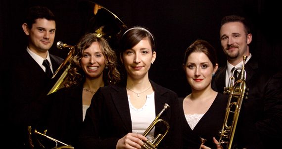 Alliance Brass Quintet Visiting Campus for April 27 Concert in Bangsberg Hall
