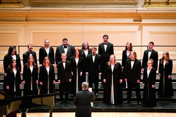 Department of Music Student Choirs Assemble for Annual Fall Festival