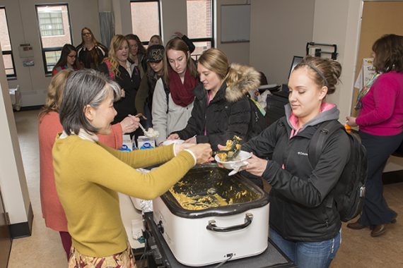 Nursing Faculty Support Students With Weekly “Feed and Seed” Meal