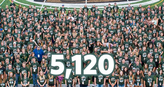 Enrollment at Bemidji State University tops 5,100, up 2 percent over Fall 2015