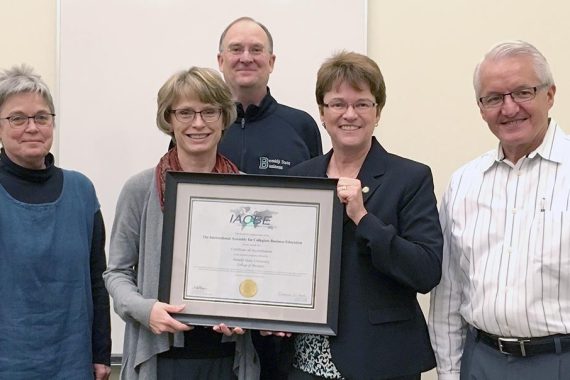 Business and Accounting Programs Celebrate Successful Reaccreditation