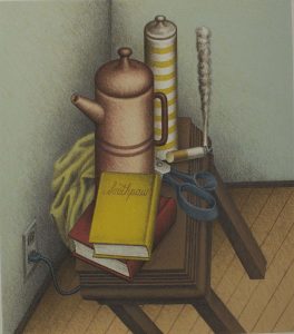 Roy Carruthers, "South Paw," 11-color lithograph