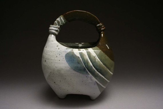 Butch Holden—Stoneware basket