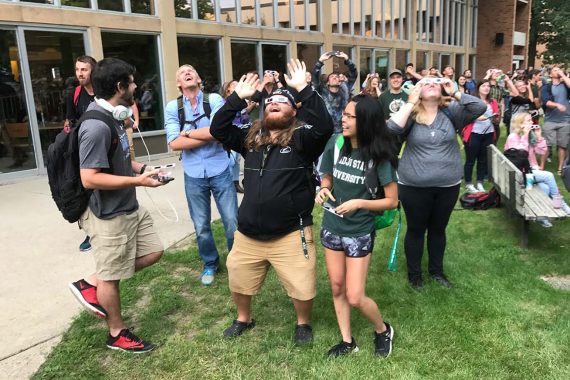 Chemistry Club Eclipse Viewing Party Aug. 21.