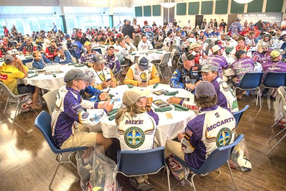 The Aug. 9 pre-tournament banquet at BSU.