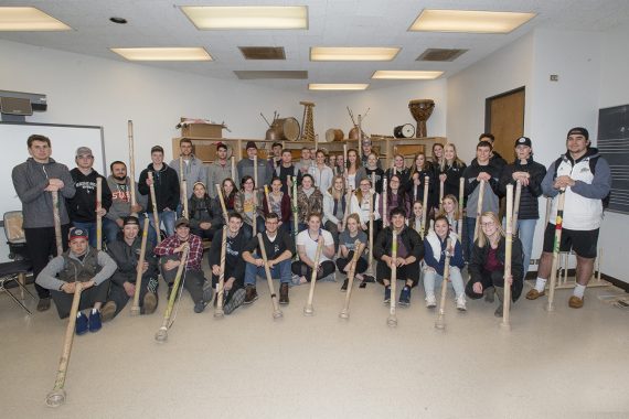 MUS2110 World Music students