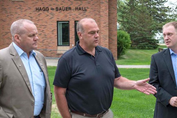 Area Legislators Celebrate Hagg-Sauer Approval at May 31 Press Conference