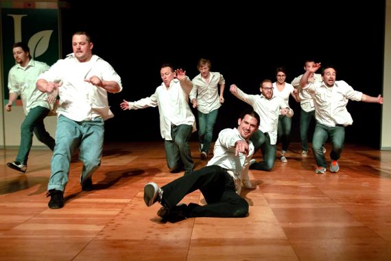 Students and alumni perform during the 2018 Funtastic Dance Follies on April 27-29 in the BSU Gym.