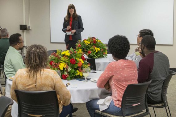 First-Year Faculty Appreciation Luncheon on April 27.