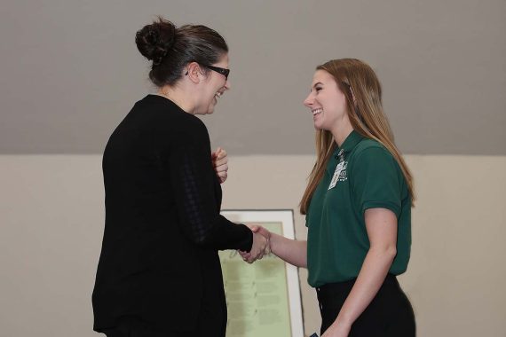 Nursing pinning ceremony on May 3 in the Beaux Arts Ballroom.