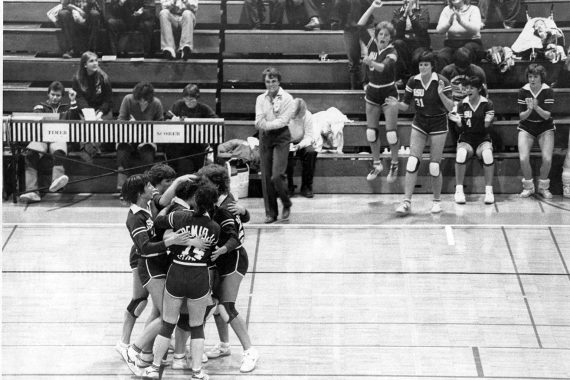 Volleyball, 1980s.