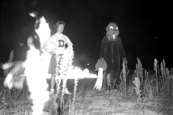 Freshman Bonfire, 1962.