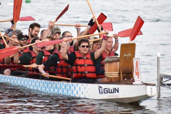 Beaver Fever Finishes 8th at 13th Annual Lake Bemidji Dragon Boat Festival