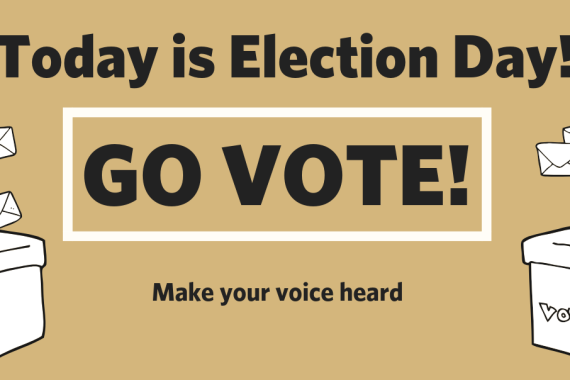 Today is Election Day: Learn Where and How to Vote