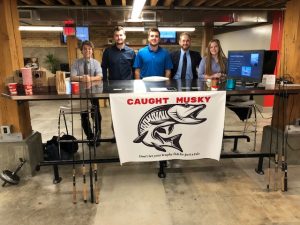 Caught Musky Net student developers- Michael Frederick, Ryan Erickson, Isaac Bleser, Sam Hansen, & Dan Nelson