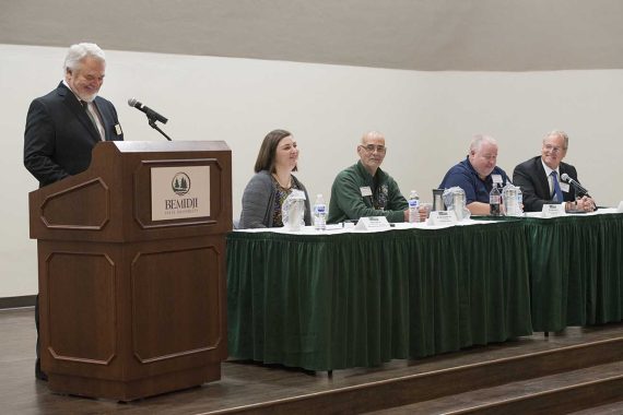 Hobson Memorial Union leadership panel.