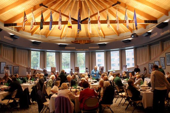 Nearly 100 alumni, family and friends attended the Oct. 6 kickoff event