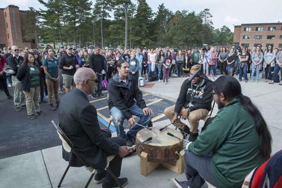 The American Indian Resource Center's 2018 Fall Day of Welcome.