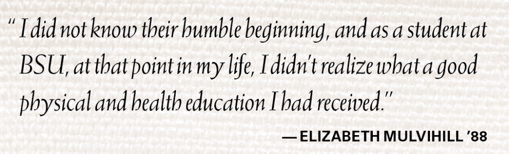 Pull quote from Elizabeth Mulvihill ’88