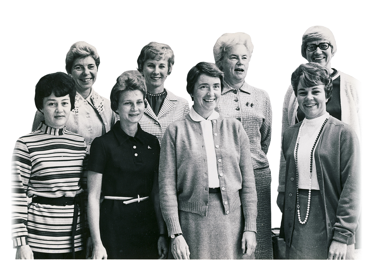 Founders of Bemidji State women's athletics