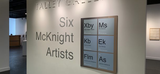 "Six McKnight Artists" gallery.