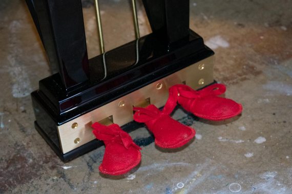 Even pianos come with baby booties.