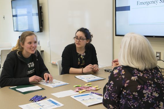 Student Loan Debt, Credit and Budgets, Oh My! BSU Students Exercise Financial Fitness Students were offered emergency savings options.