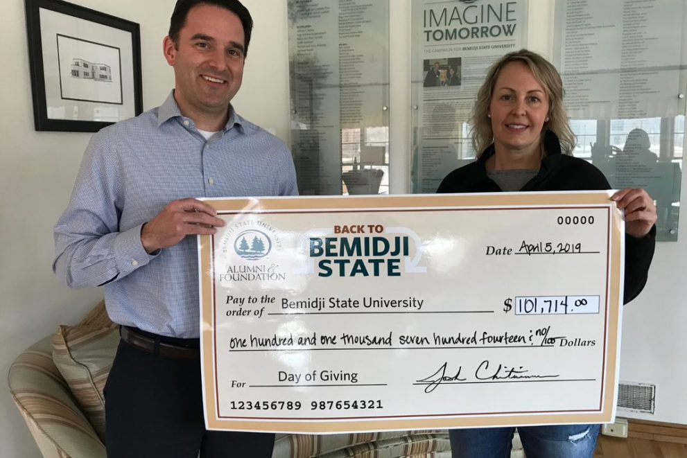 The Bemidji State University Alumni and Foundation staff.