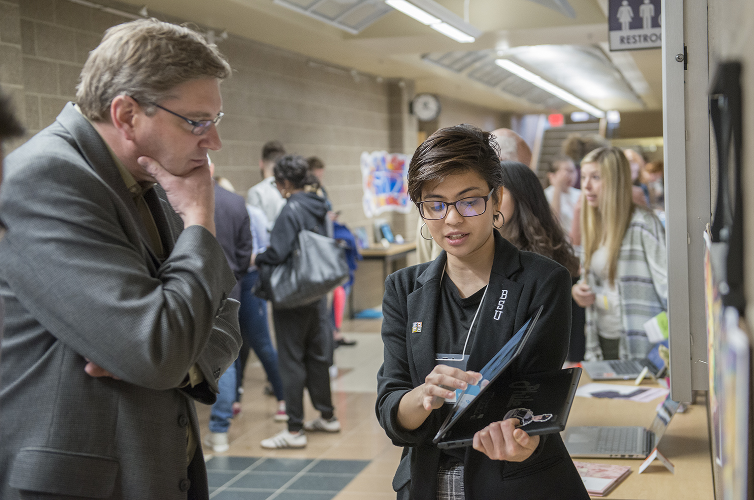 BSU TAD senior portfolio review.