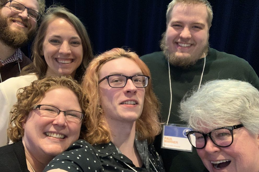 Honors program members at the Upper Midwest Regional Honors Conference.