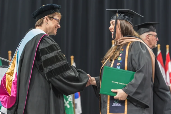 Video: Celebrating 100 years of Bemidji State University Graduates! BSU graduation.