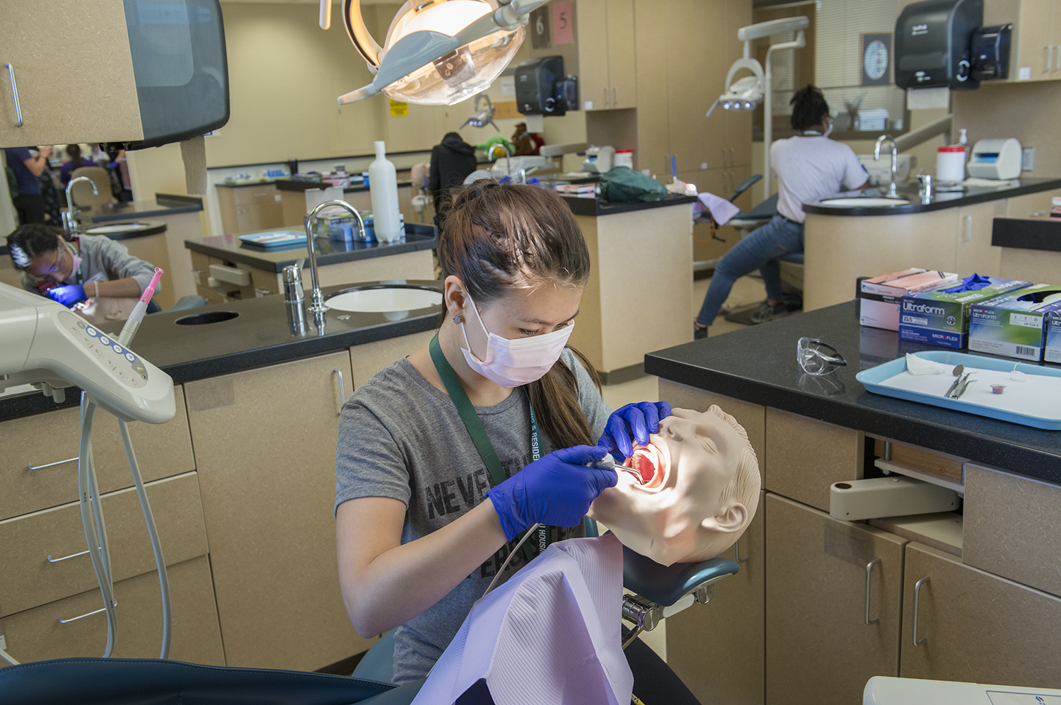 Gallery High School Students Scrub in to Camp at Bemidji State and