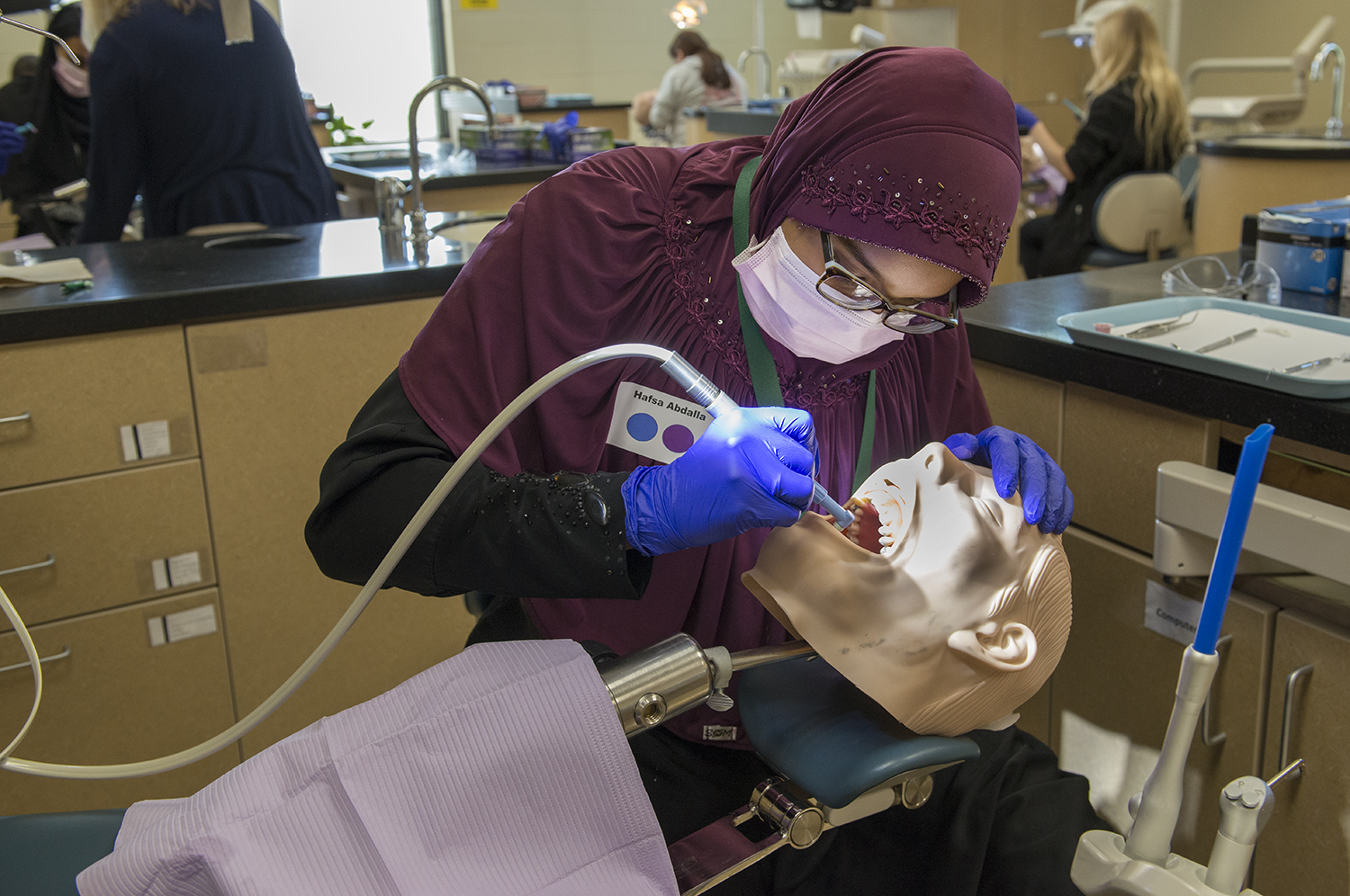 Gallery High School Students Scrub in to Camp at Bemidji State and