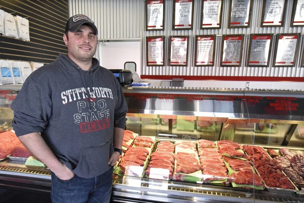 Mychal Stittsworth, owner of Stittsworth Meats