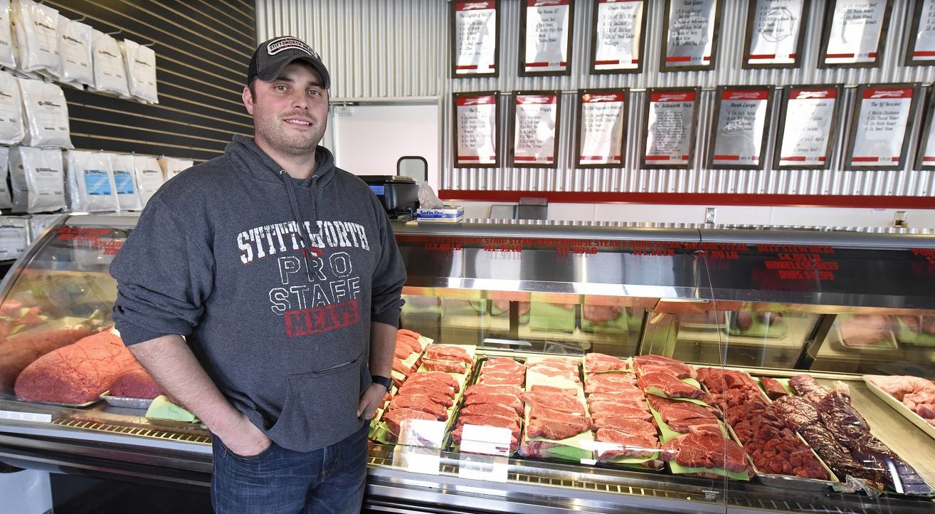 Mychal Stittsworth, owner of Stittsworth Meats