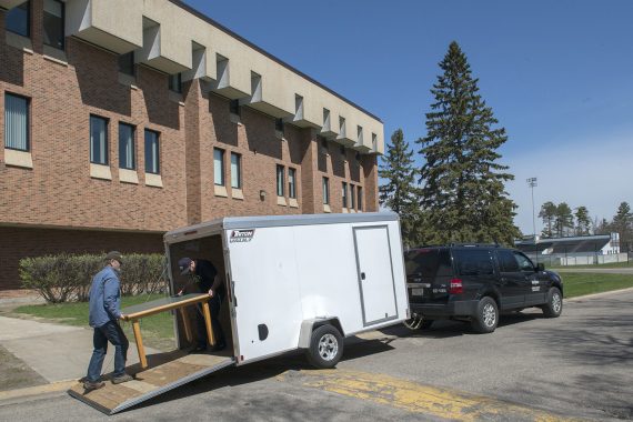 Hagg-Sauer move-out truck