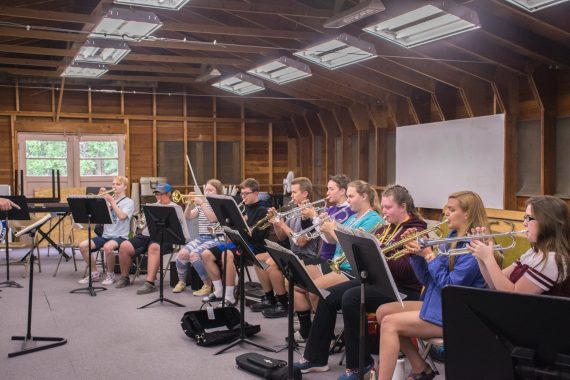 Triumphant Trumpets: Guidry Completes Sixth Year at International Music Camp