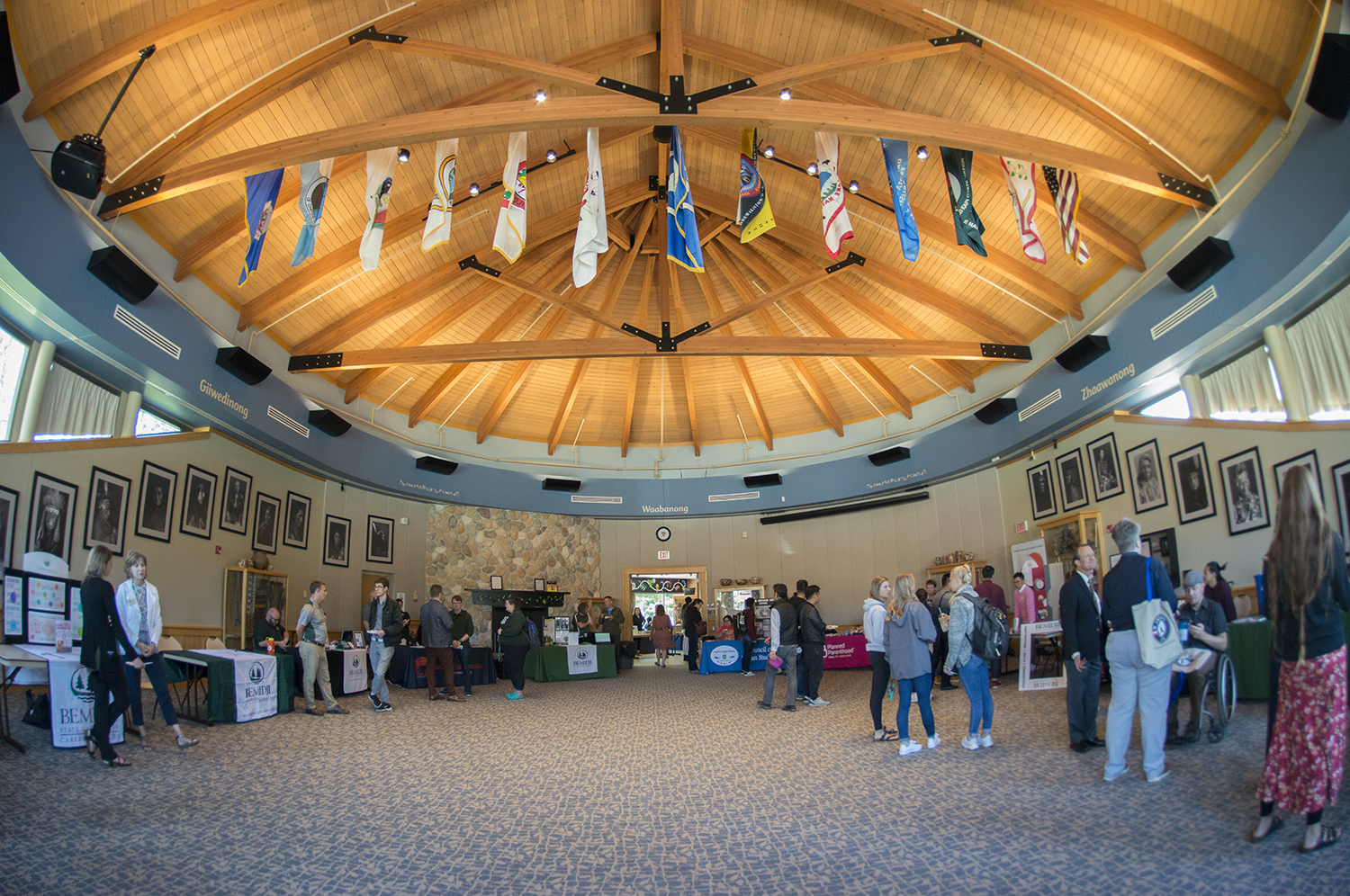 Attendees of the American Indian Resource Center's 12th annual Day of Welcome.