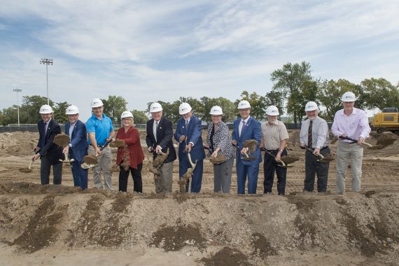 Hagg-Sauer Hall: BSU Breaks Ground on First New Building of Second Century Hagg-Sauer Groundbreaking Ceremony.