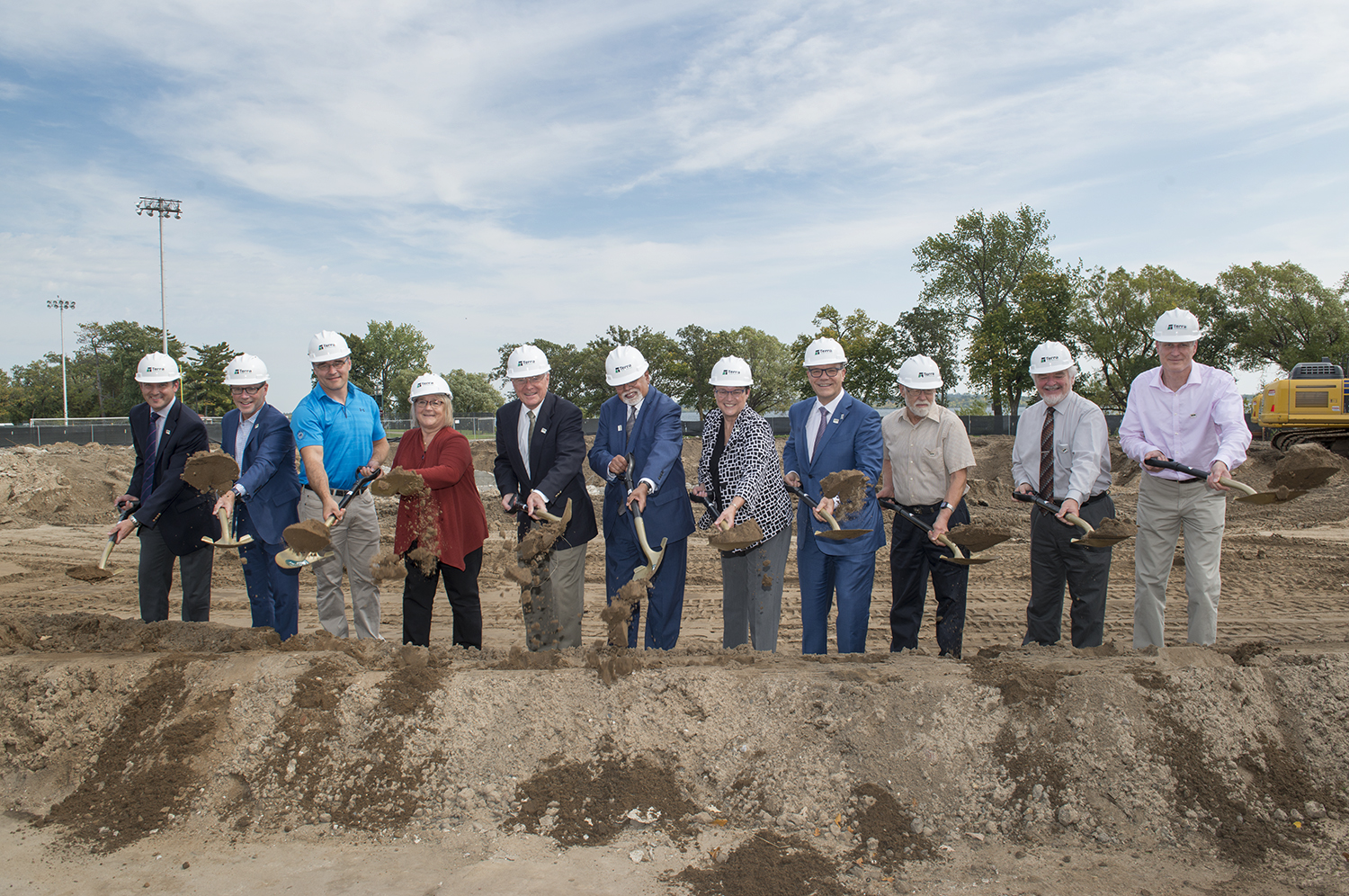 Hagg-Sauer Groundbreaking Ceremony.